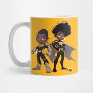 Biff and Kiff Superhero Kids Mug